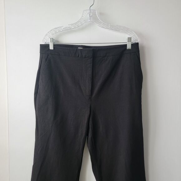 Boden womens Bi-Stretch Flared Trousers size 12P high-rise office career - Picture 3 of 8